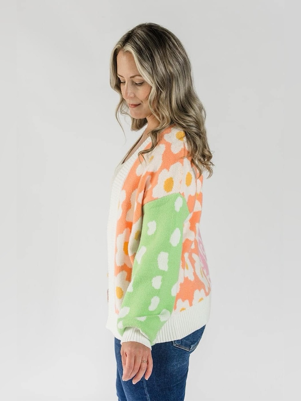 Sunny Side Up Cardigan (NWT) Multi Floral, Small - Picture 11 of 16